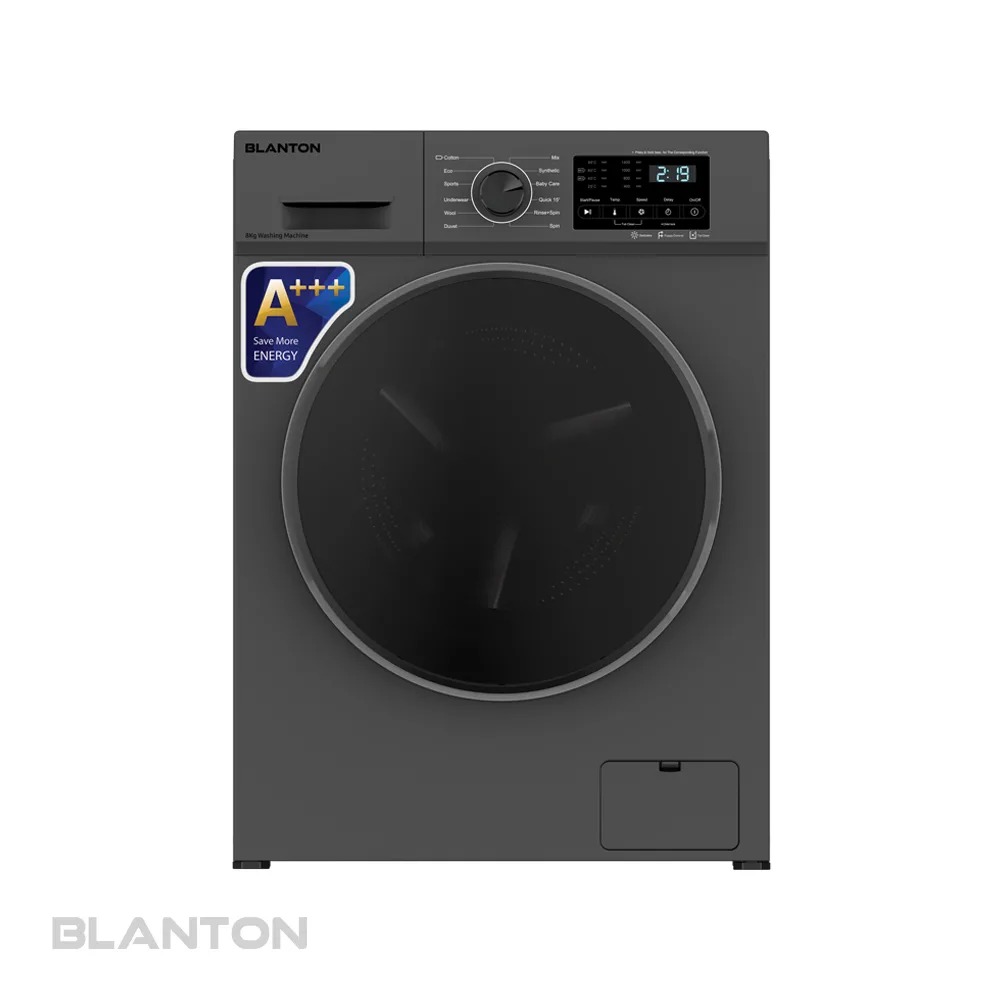 لباسشویی بلانتون 8کیلوگرم نقره WM8405